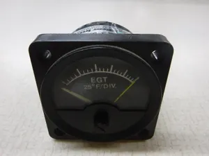 Cessna Alcor Exhaust Gas Temp Gauge Instrument 202A-7AY Parts Planes Aviation